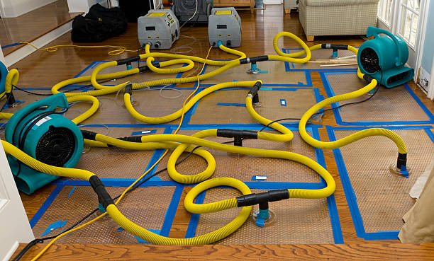 Professional Sewage Cleanup technician working in Conover, NC